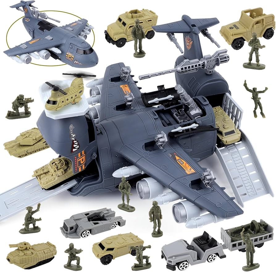 Military Aircraft Carry Playset