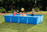 RECTANGULAR FRAME POOL W/PUMP(4.5X2.2X84)