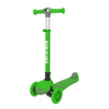 Cute Foldable Kids Scooter Green
