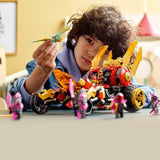 LEGO NINJAGO Kai’s Golden Dragon Raider 71773 Building Kit (624 Pieces)