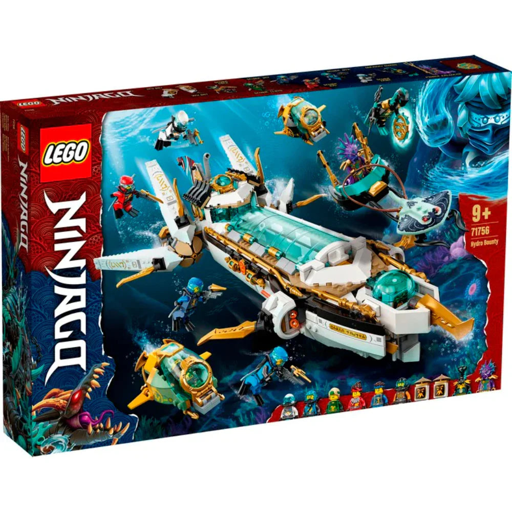 LEGO NINJAGO Hydro Bounty 71756 Building Kit (1,159 Pieces)