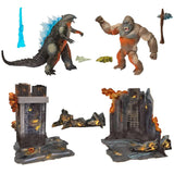 GodzillavsKong City Bttle Figs6"DirmaSet