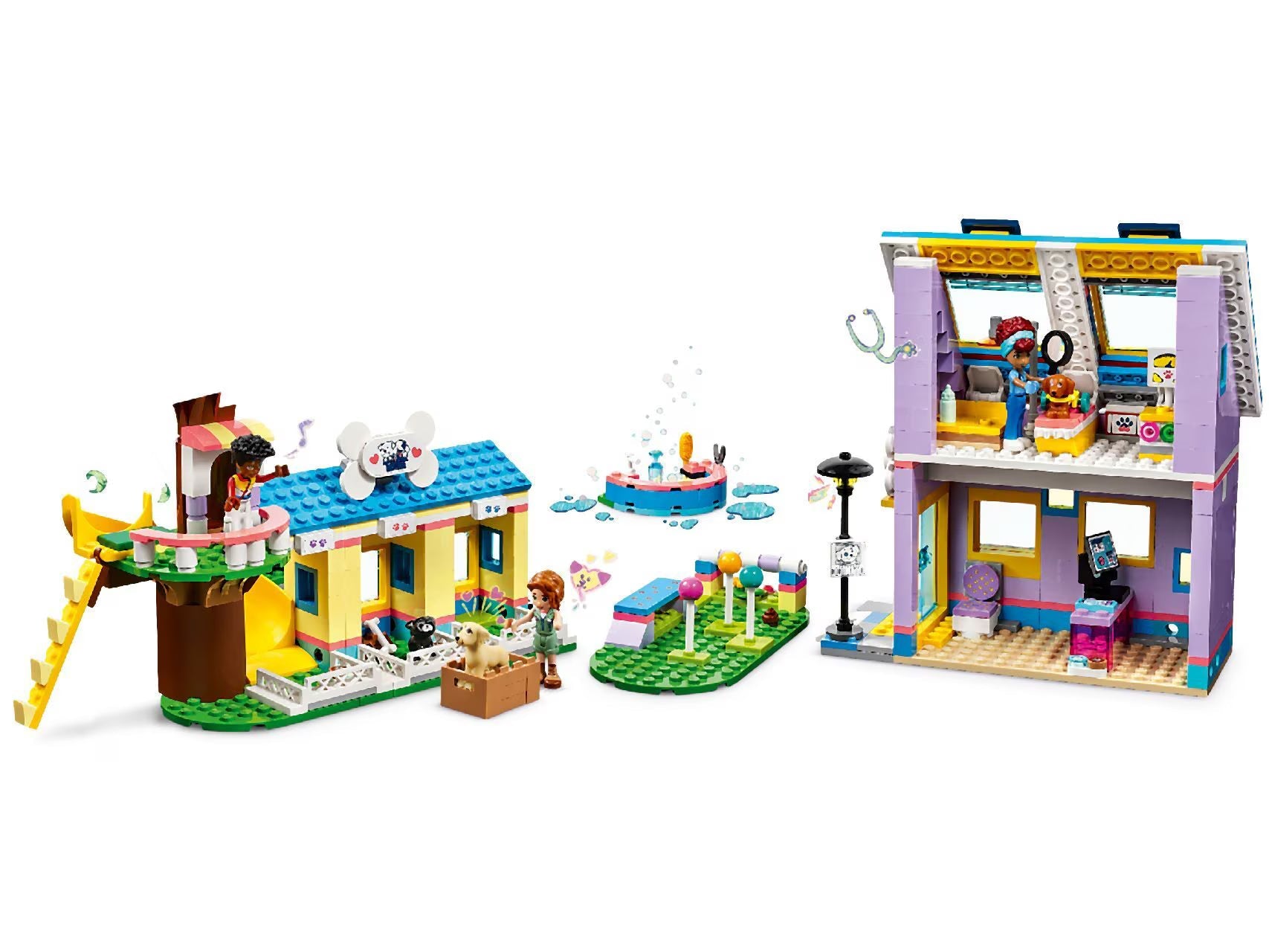 LEGO® Friends Dog Rescue Centre 41727 Building Toy Set (617 Pieces)