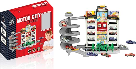 P.JOY V.VROOM MOTOR CITY GARAGE W 4 CARS