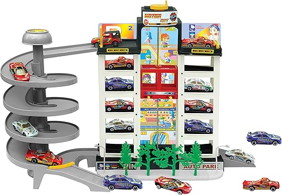 P.JOY V.VROOM MOTOR CITY GARAGE W 4 CARS