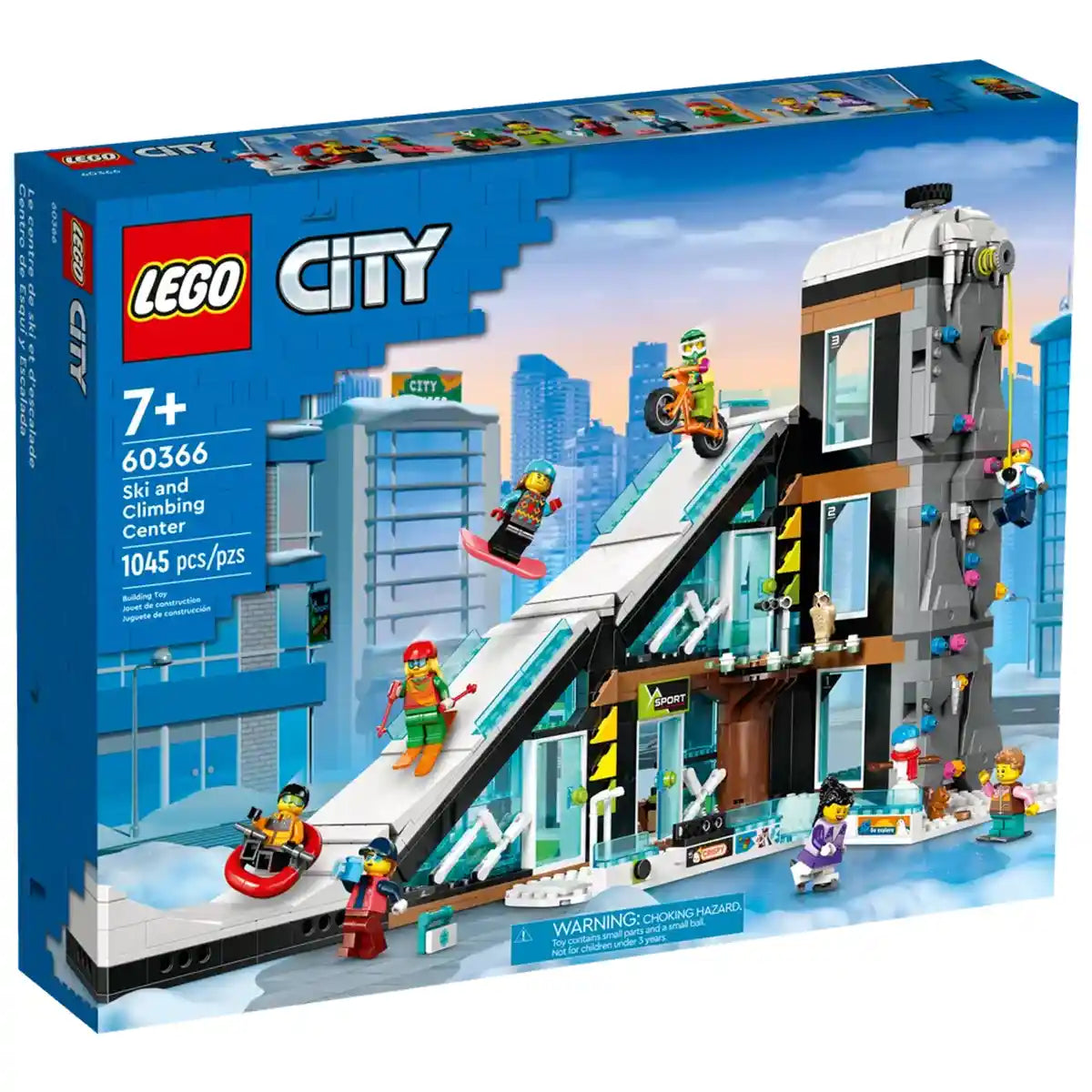 Lego My City 60366 Ski and Climbing Center V29