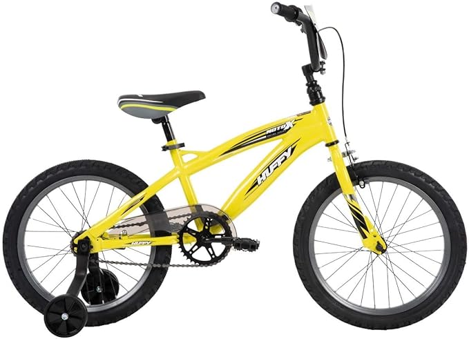 Huffy Moto X 18" B Bike Yellow