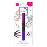 Lukky 2-In-1 Mascara & Lash Glitter Bold Shimmer (10ml) (Purple)