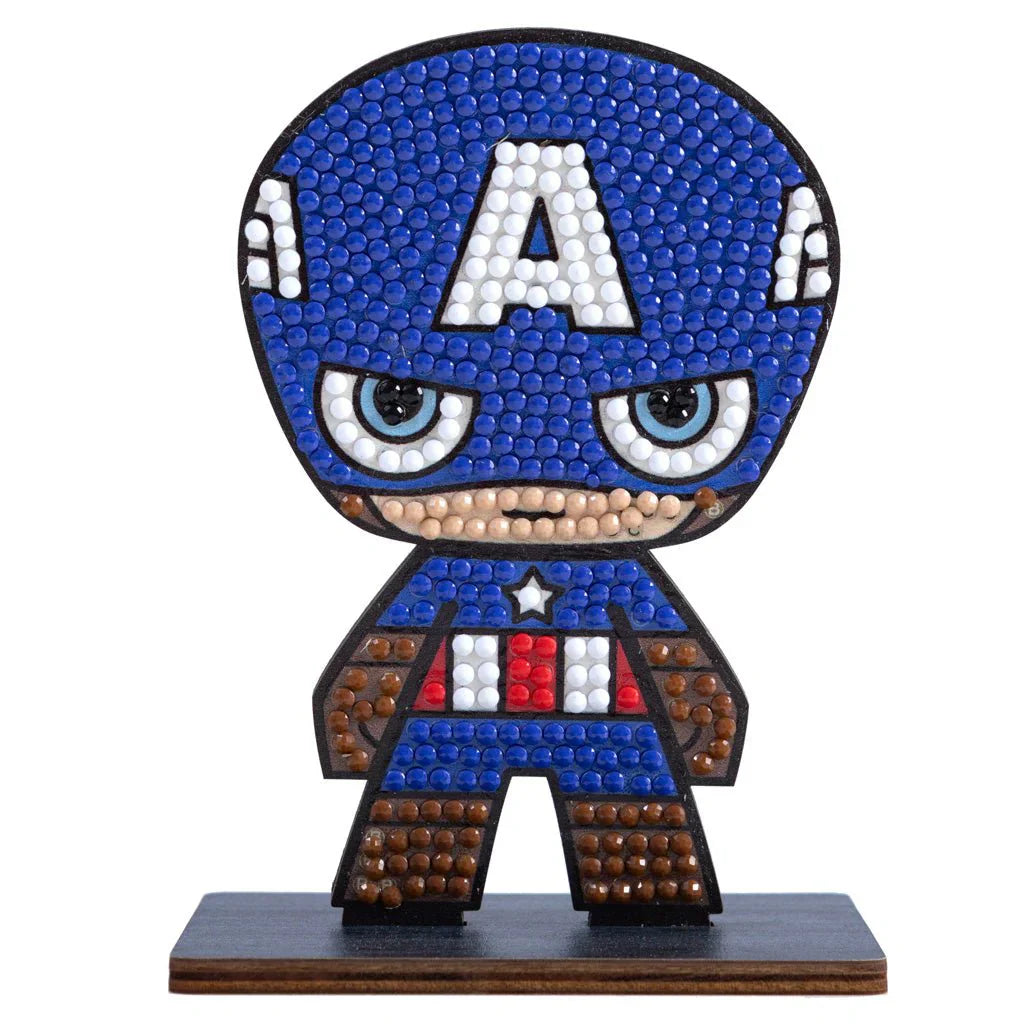 Crystal Art Buddies - Captain America