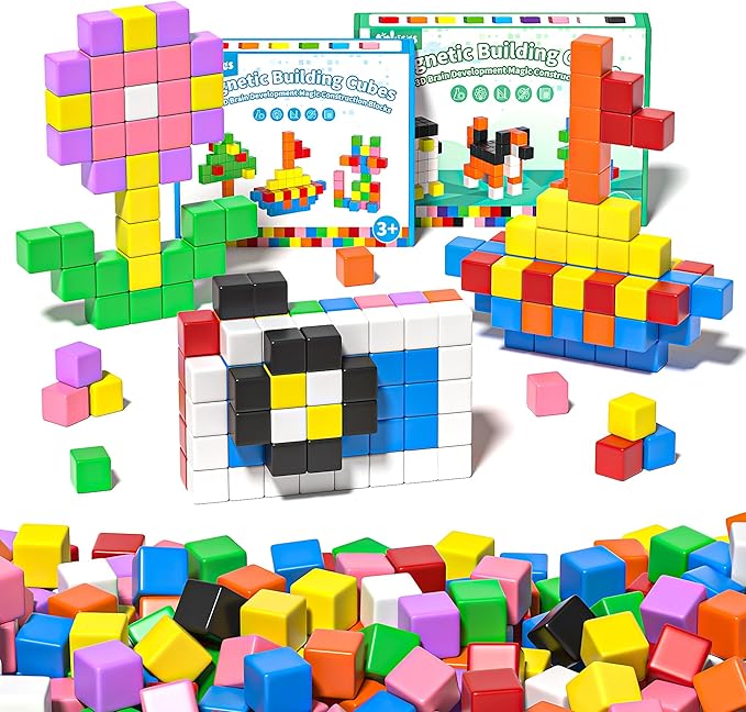 MAGNETIC BUILDING BLOCKS 96PCS 3YRS+