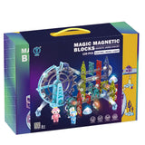 MAGNETIC BUILDING BLOCKS 120PCS 3YRS+
