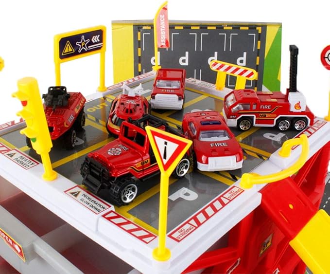 STORAGE BOX PARKING LOT ( RED ) 3YRS+