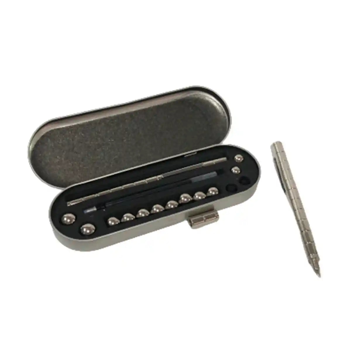 SILVERY MAGNETIC PEN 14YRS+
