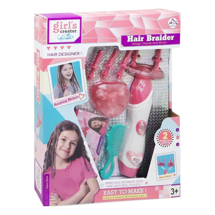 2 IN 1 HAIR BRAIDED SET 6YRS+