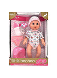 LITTLE BOOHOO 38CM (15IN) DRINK & VET DLX DOLL