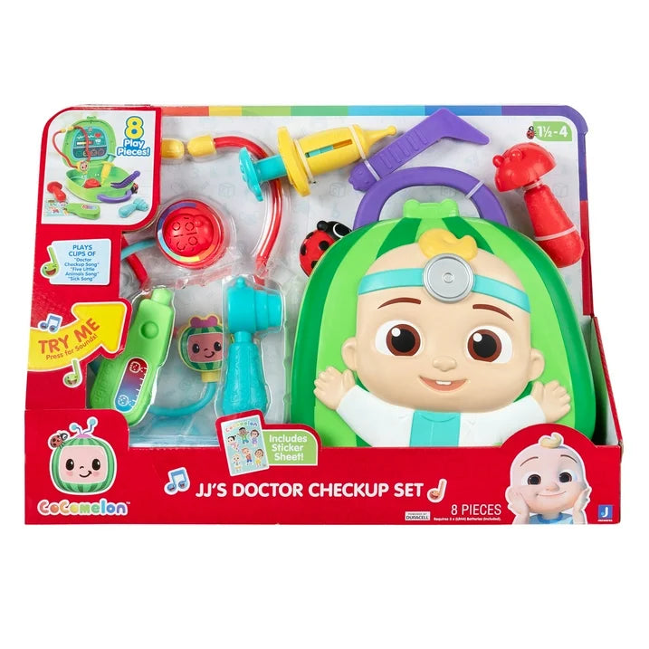 COCOMELON ROLEPLAY JJ DOCTOR CHECKUP SET