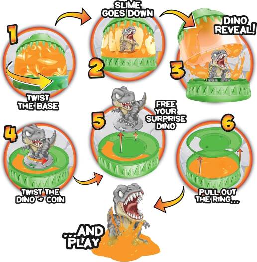 MAGIC SLIME - DINOREX SLIME SURPRISE