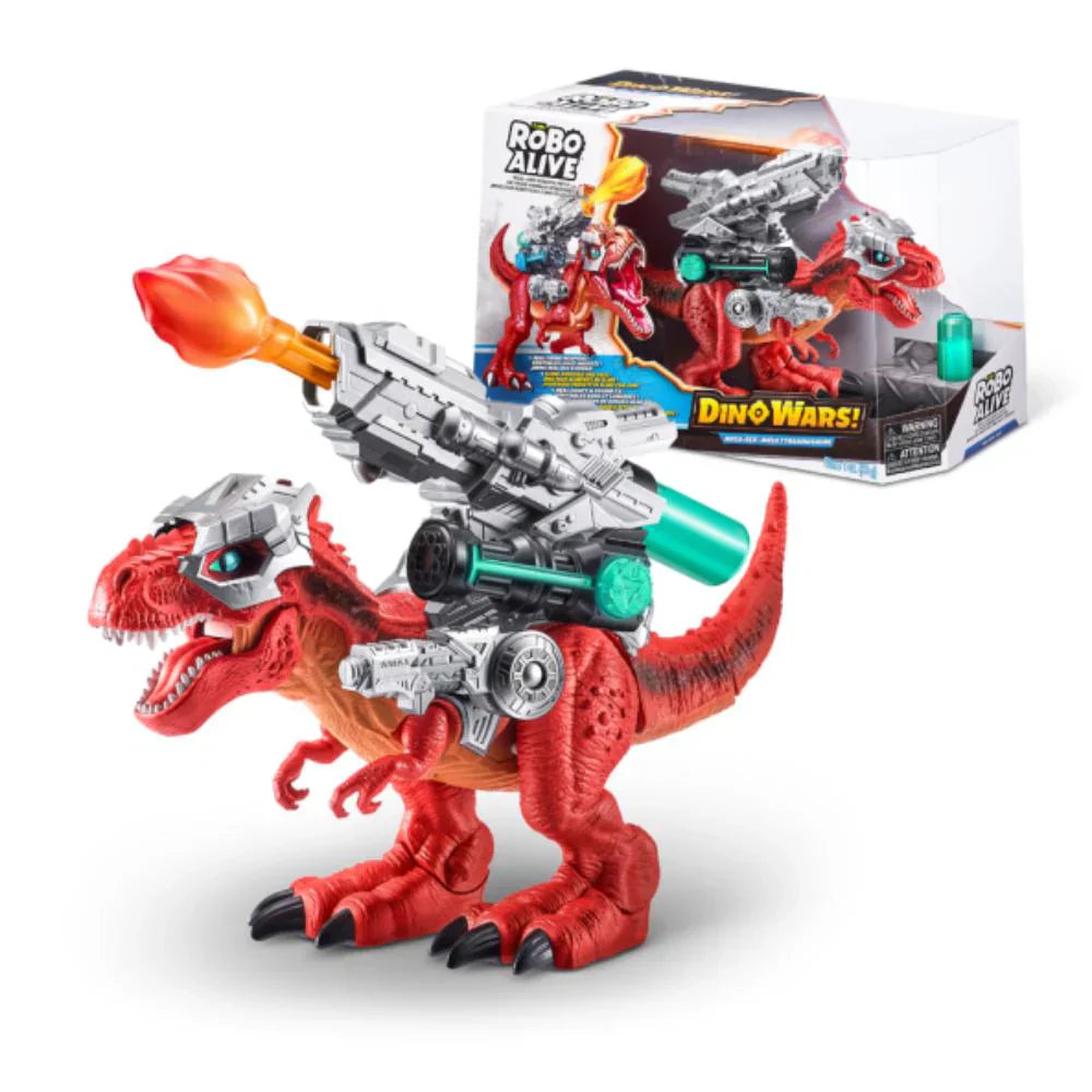 ROBO ALIVE-DINO WARS-Series 1 Giant Battling T-Rex
