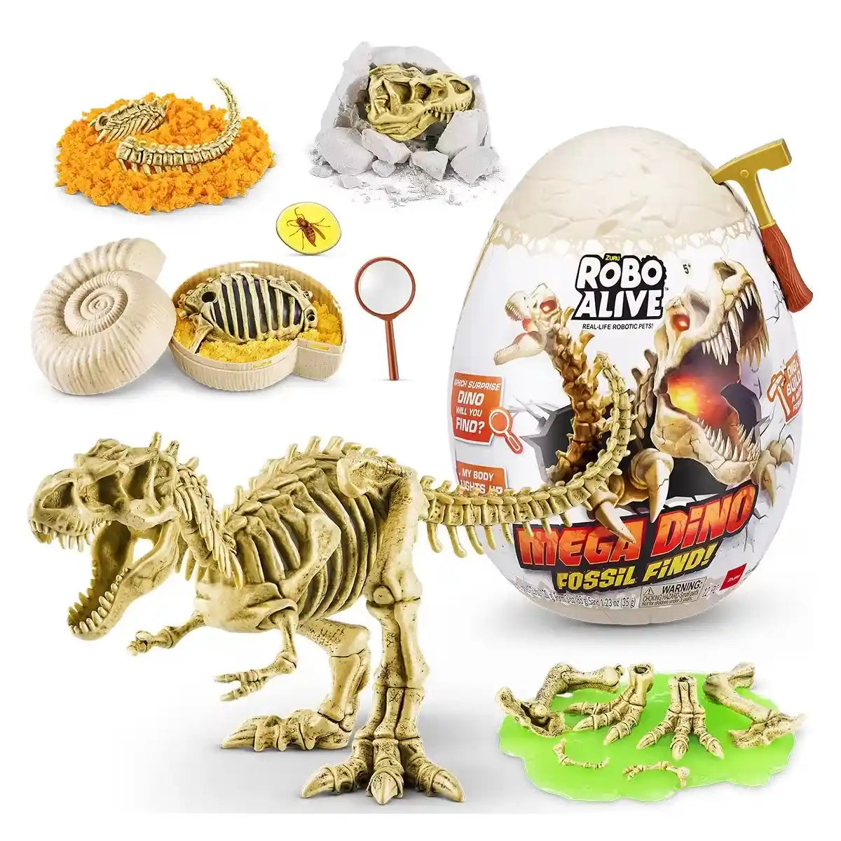 ROBO ALIVE-MEGA DINO FOSSIL FIND-SERIES 1 SURPRISE EGG,BULK