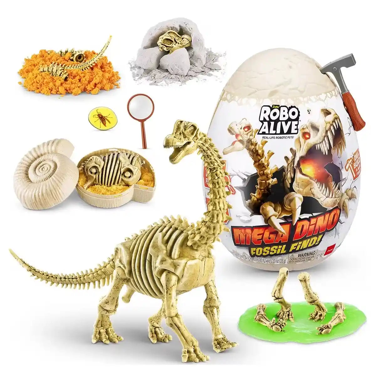 ROBO ALIVE-MEGA DINO FOSSIL FIND-SERIES 1 SURPRISE EGG,BULK
