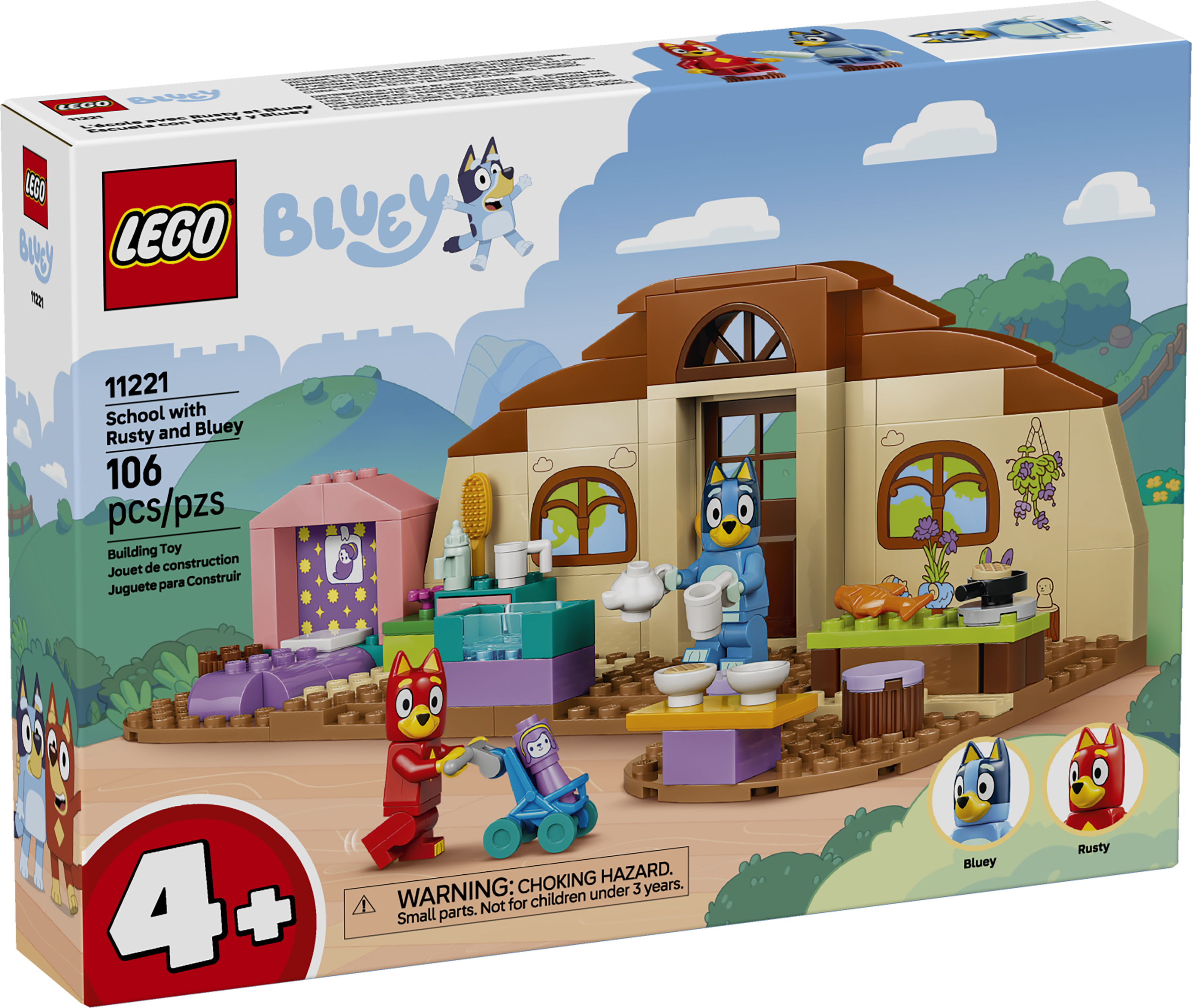 11221 School With Rusty And Bluey V29