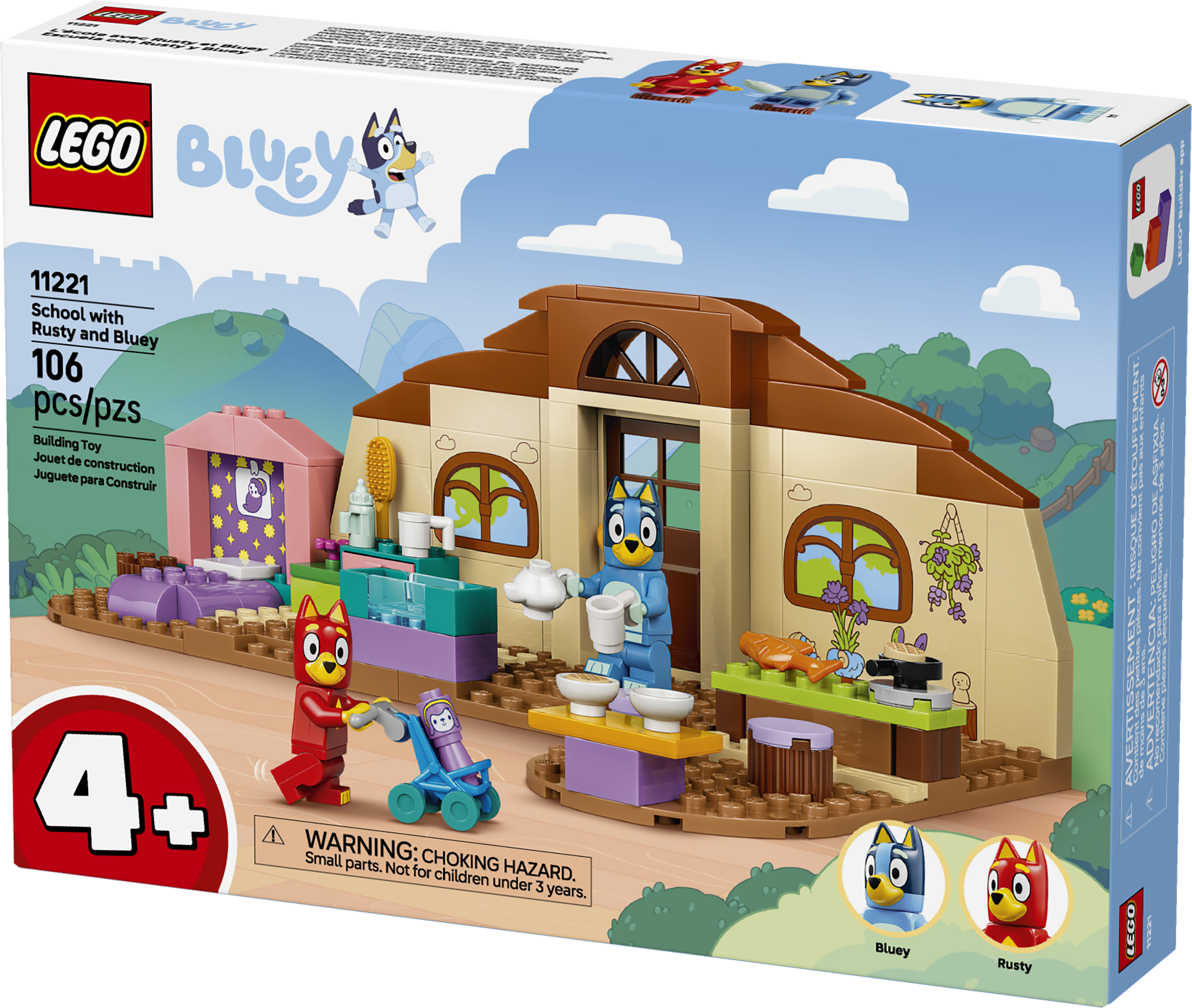 11221 School With Rusty And Bluey V29