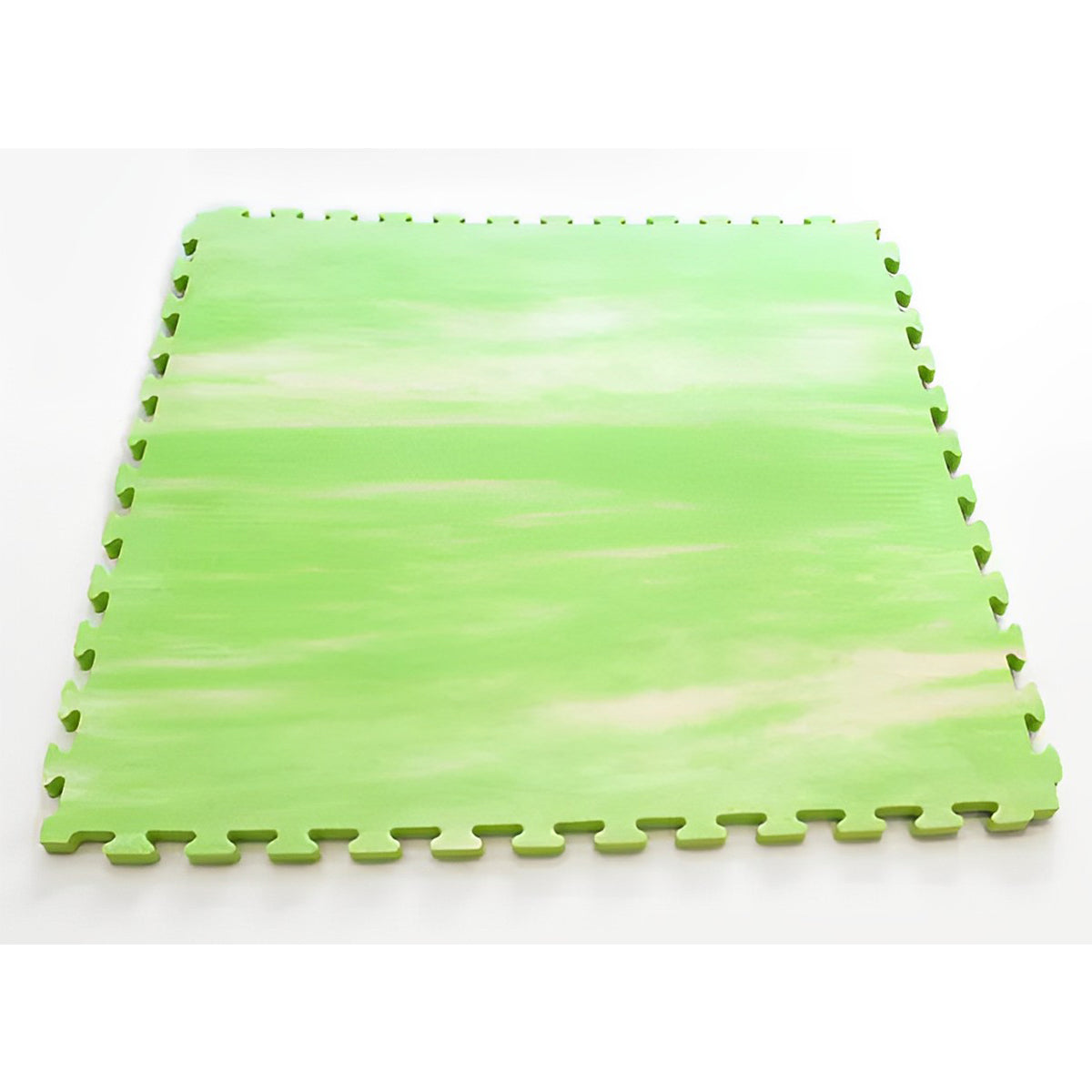 EVAJUDO mat(Green + Yellow) 1PCS Size:100*100cm Thickness: 2cm