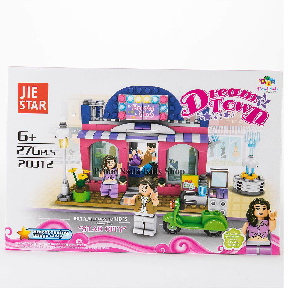 Building block beauty salon (276pcs)