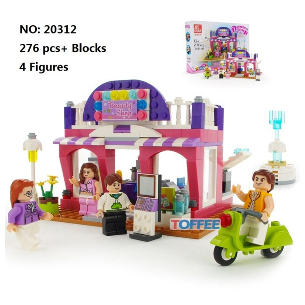 Building block beauty salon (276pcs)
