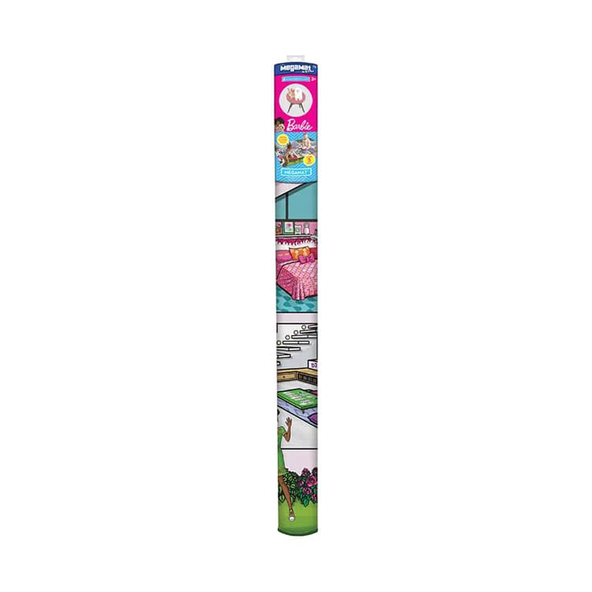 BARBIE DREAM HOUSE JUMBO MEGAMAT - 6PC PDQ