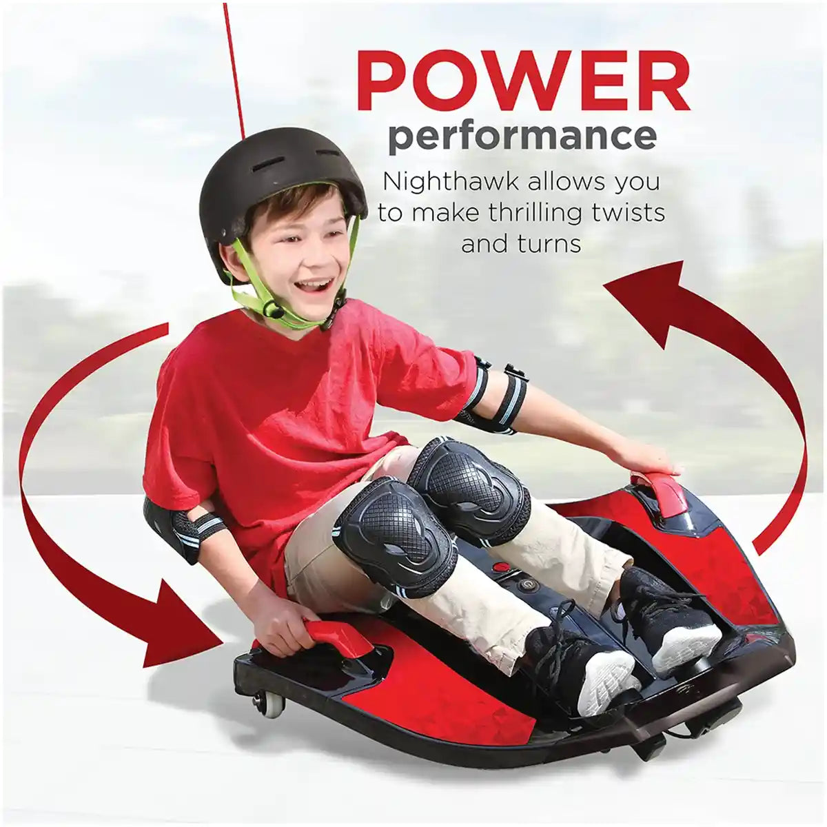 Rollplay Nighthawk 12V, Red - Kiddy Zone
