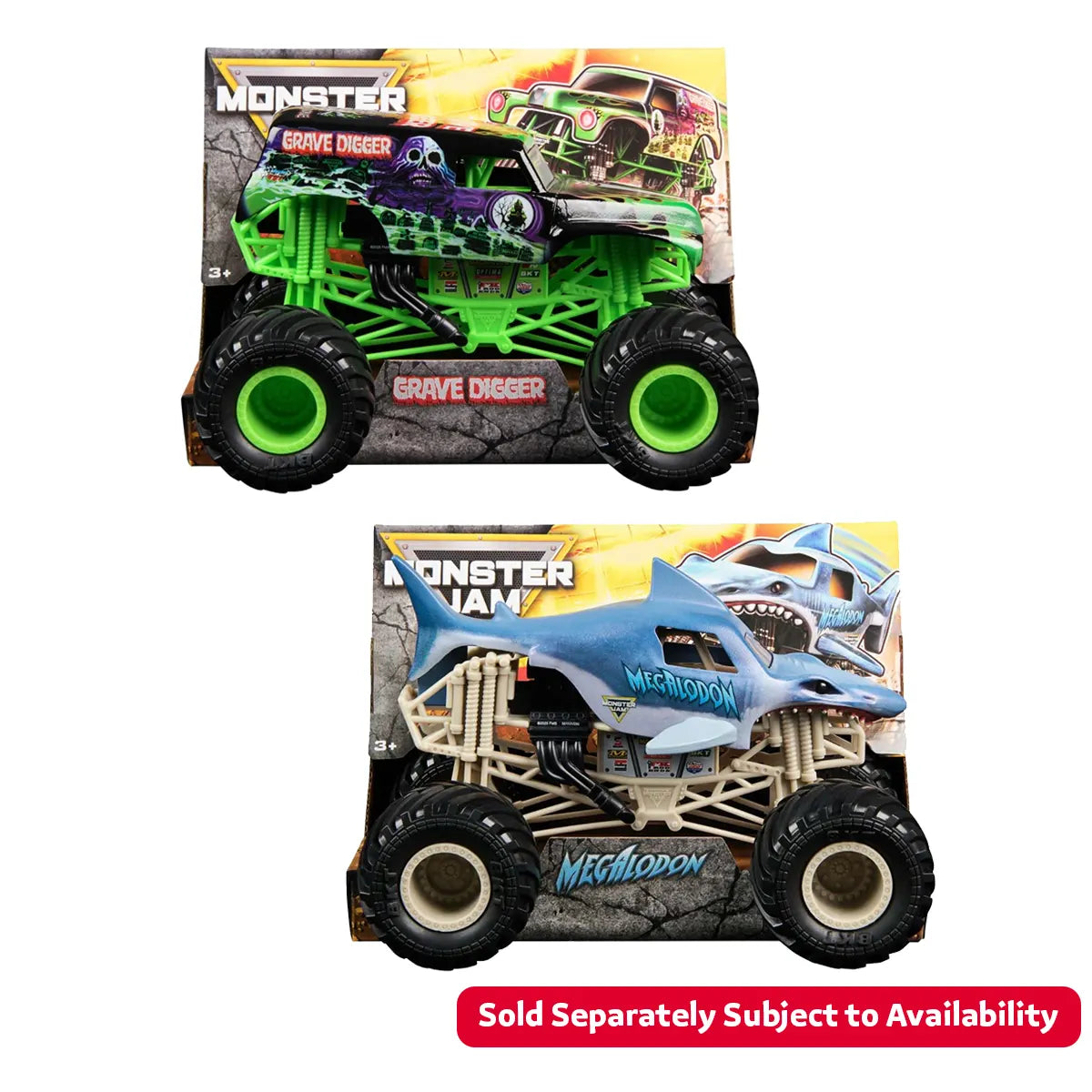 Monster Jam 1:24 Vehicles Collector Asst. - Kiddy Zone