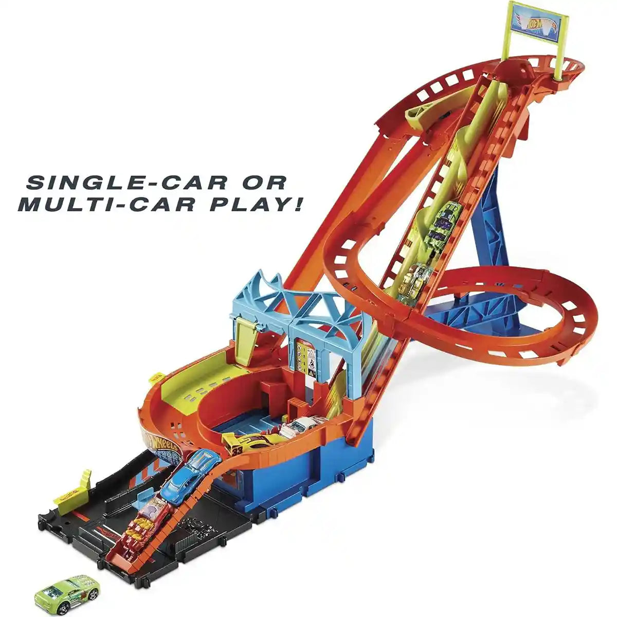 Hw City Motorized Roller Coaster