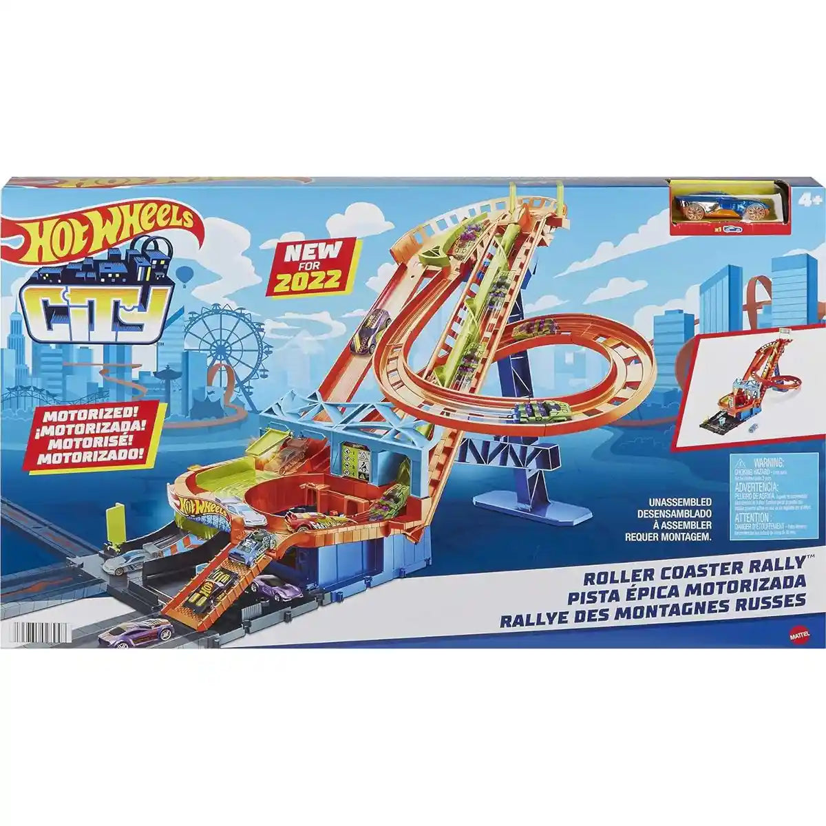Hw City Motorized Roller Coaster