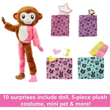 Barbie Cutie Reveal Barbie Jungle Friends Series - Monkey - Kiddy Zone