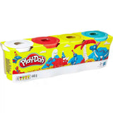Playdoh Classic Colors 4-Pack - Kiddy Zone