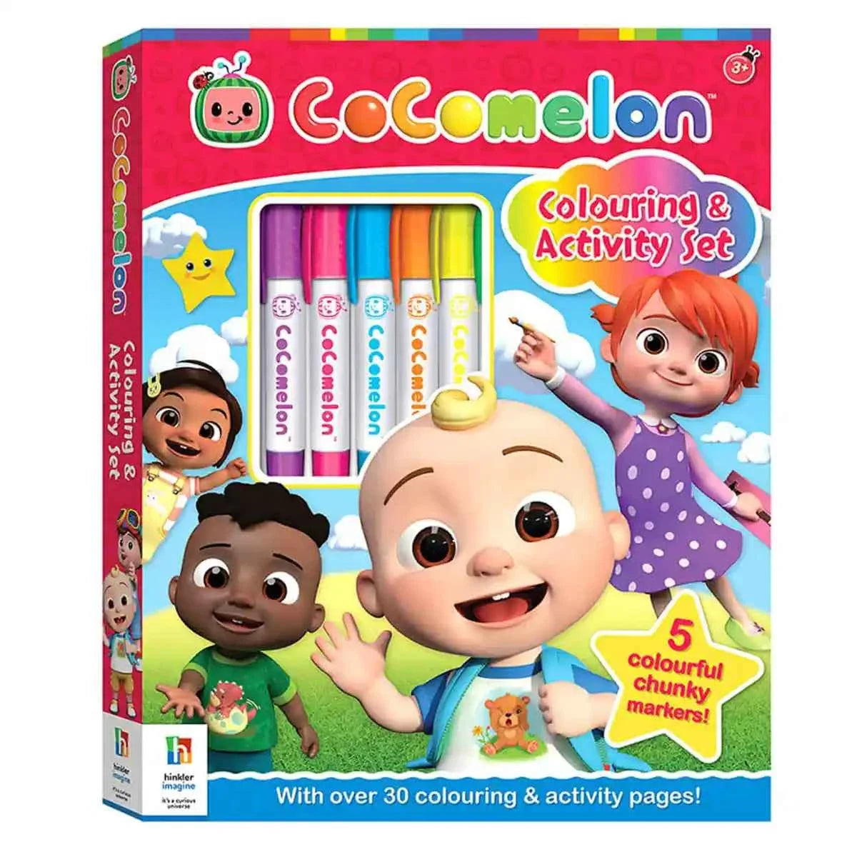 Hinkler - Cocomelon Kaleidoscope Colouring Kit - Kiddy Zone
