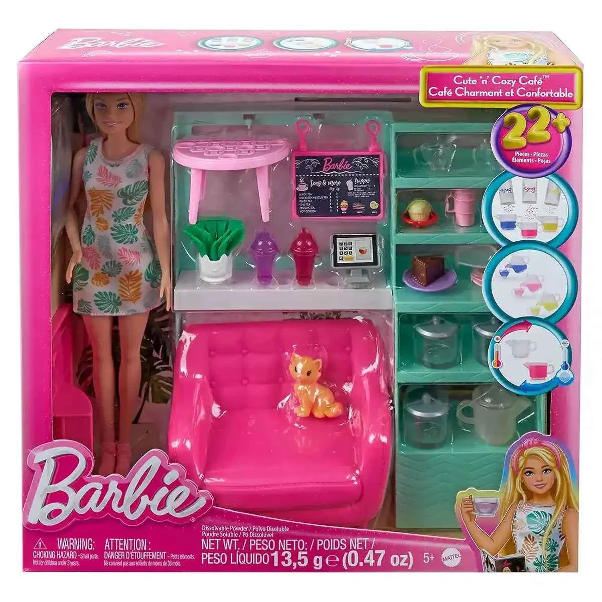 Barbie® Self-care Tea Shop Playset - Kiddy Zone