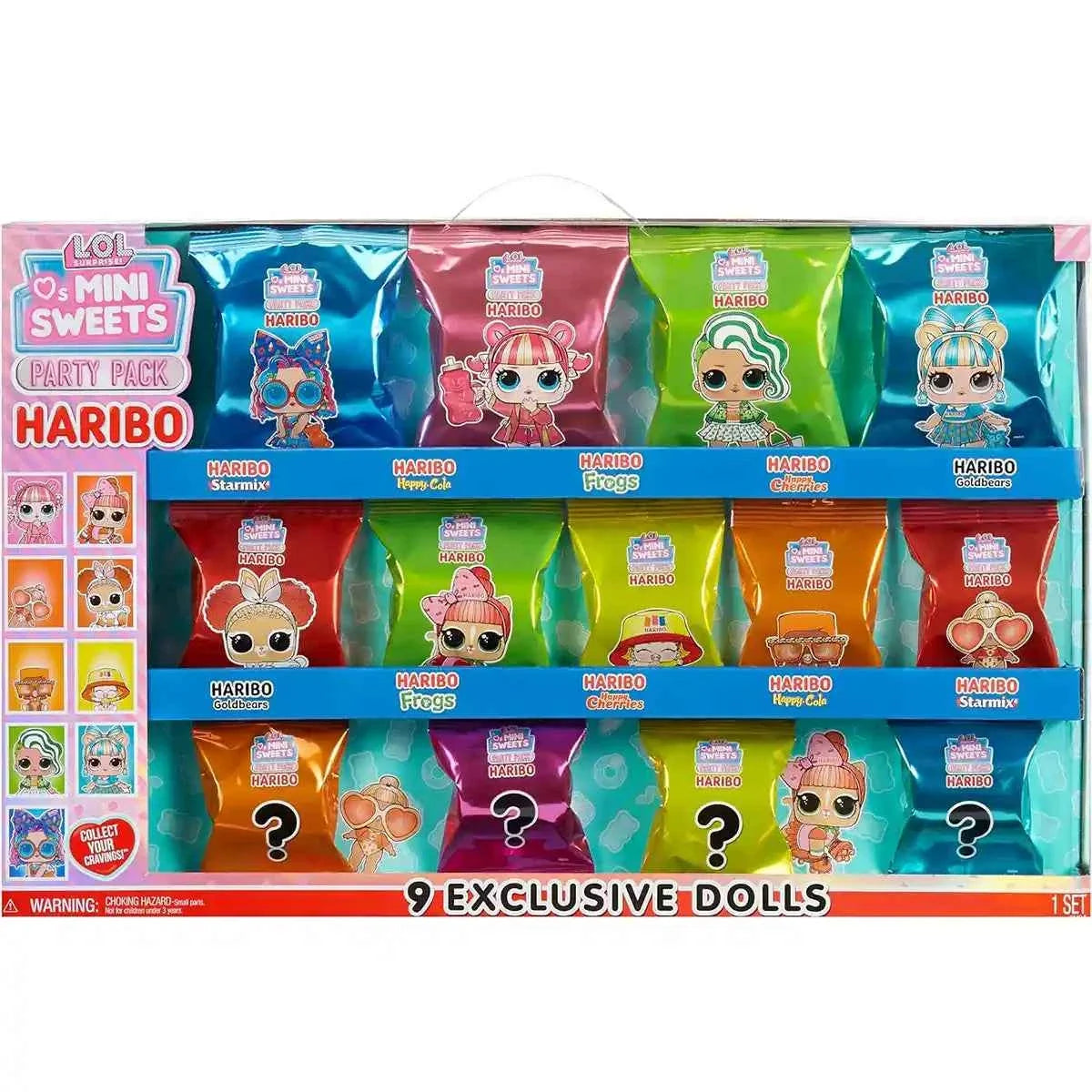 LOL Surprise Loves Mini Sweets X Haribo Party Pack - Kiddy Zone