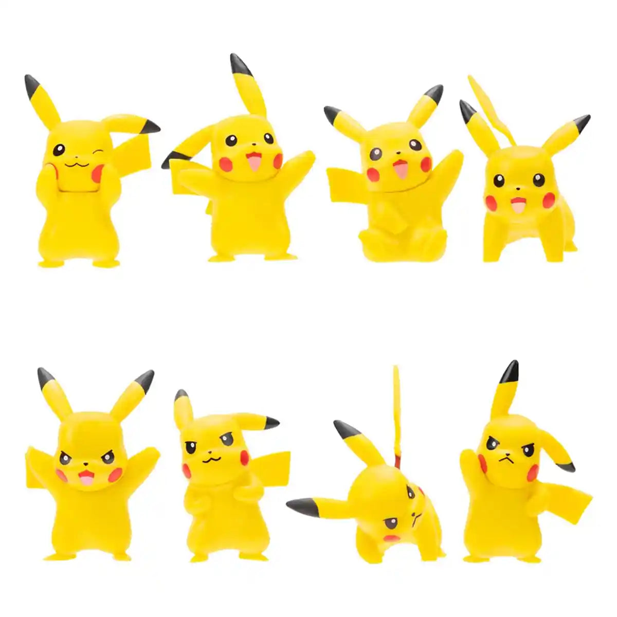 POKEMON BATTLE FIGURE PICKACHU 8PACK 2"