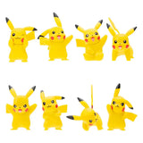 POKEMON BATTLE FIGURE PICKACHU 8PACK 2"