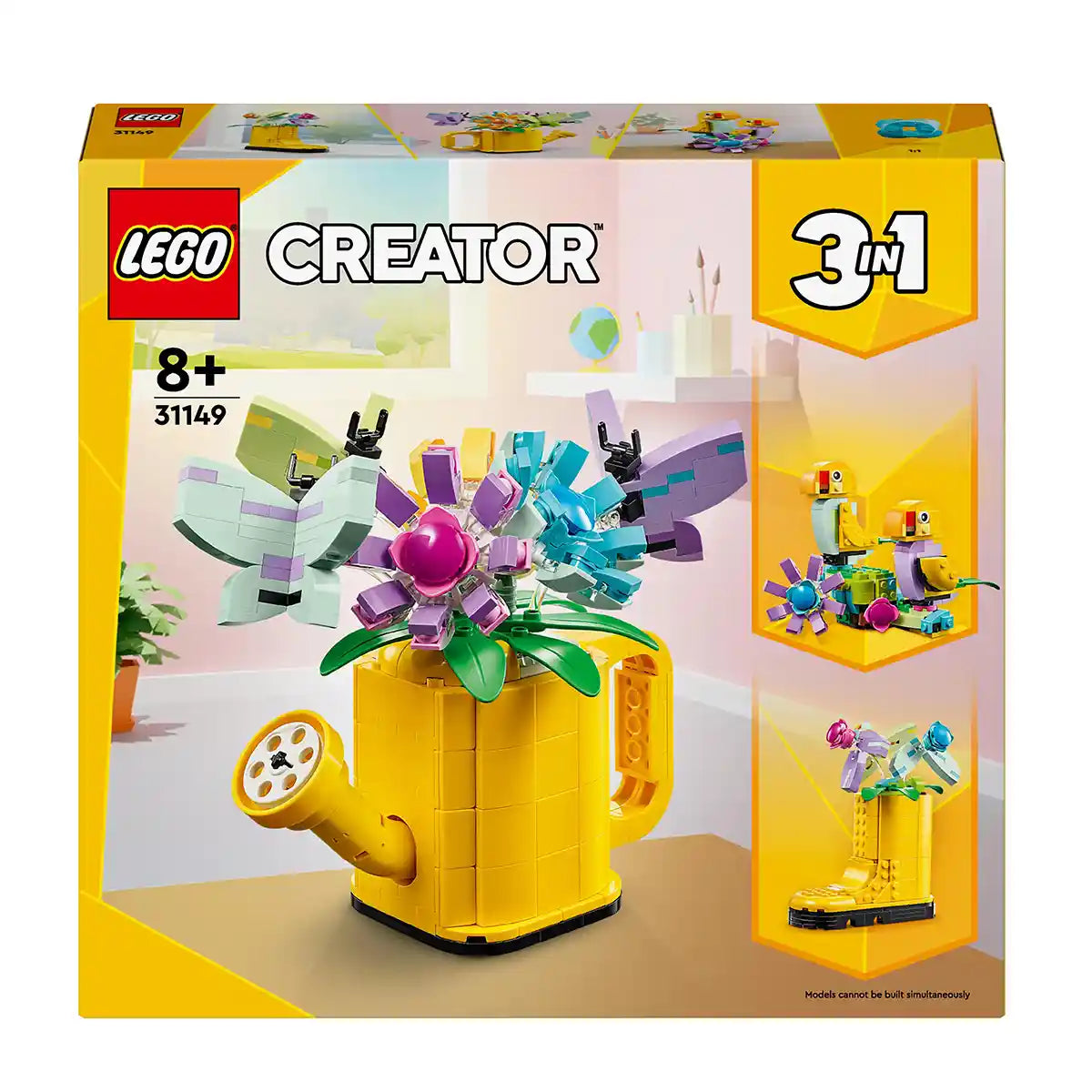 LEGO Creator Flowers in Watering Can 3in1 Toy 31149