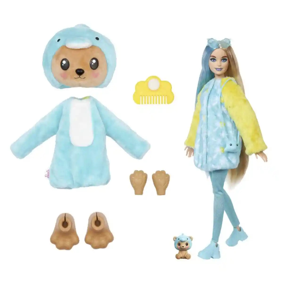 Barbie Cutie Reveal Costume Cuties Series - Teddy Dolphin - Kiddy Zone