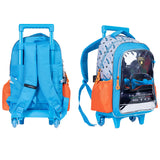 Lamborghini Trolley Bag 2 Main Compartments and 2 Side Pockets 16" W/ LUNCH BAG & PENCIL CASE - Kiddy Zone