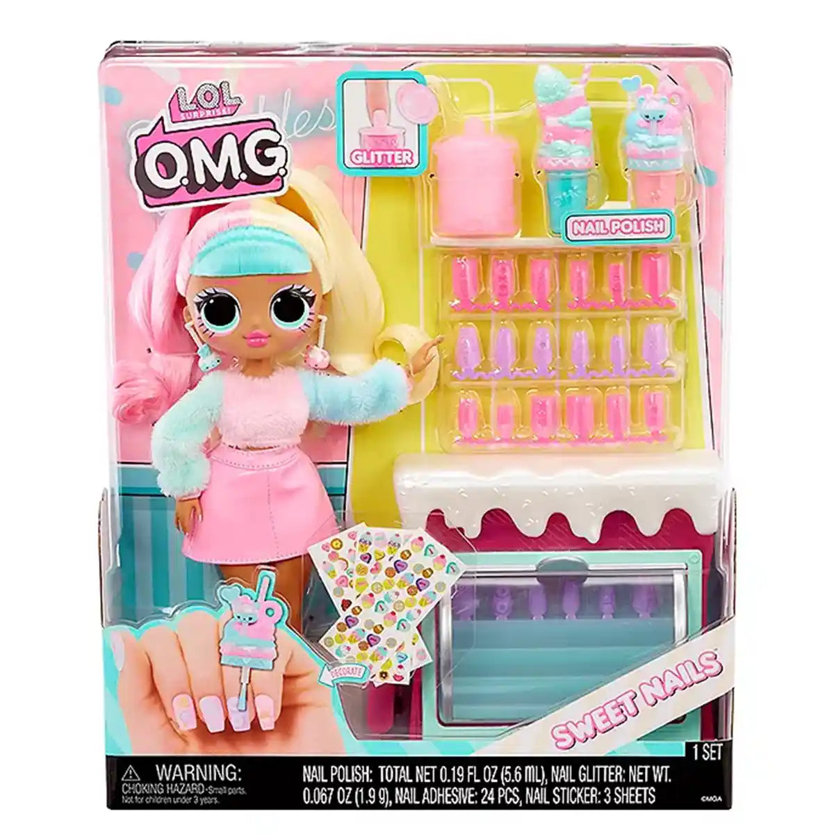 LOL Surprise OMG Sweet Nails Candylicious Sprinkles Shop - Kiddy Zone