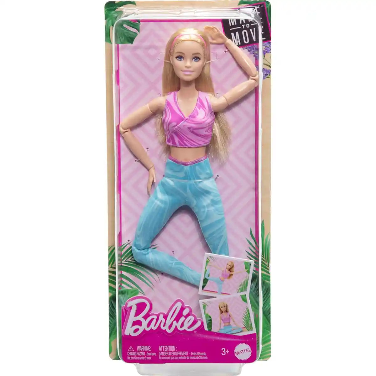 Barbie Made to Move Doll- Blonde