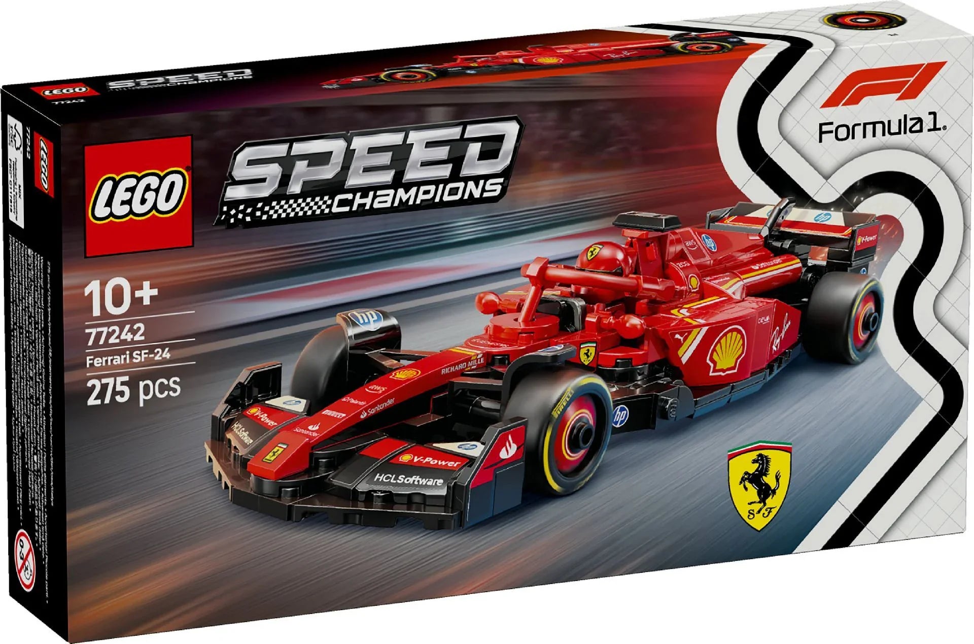 LEGO Speed Champions 77242 Ferrari SF-24 F1 Race Car - Kiddy Zone