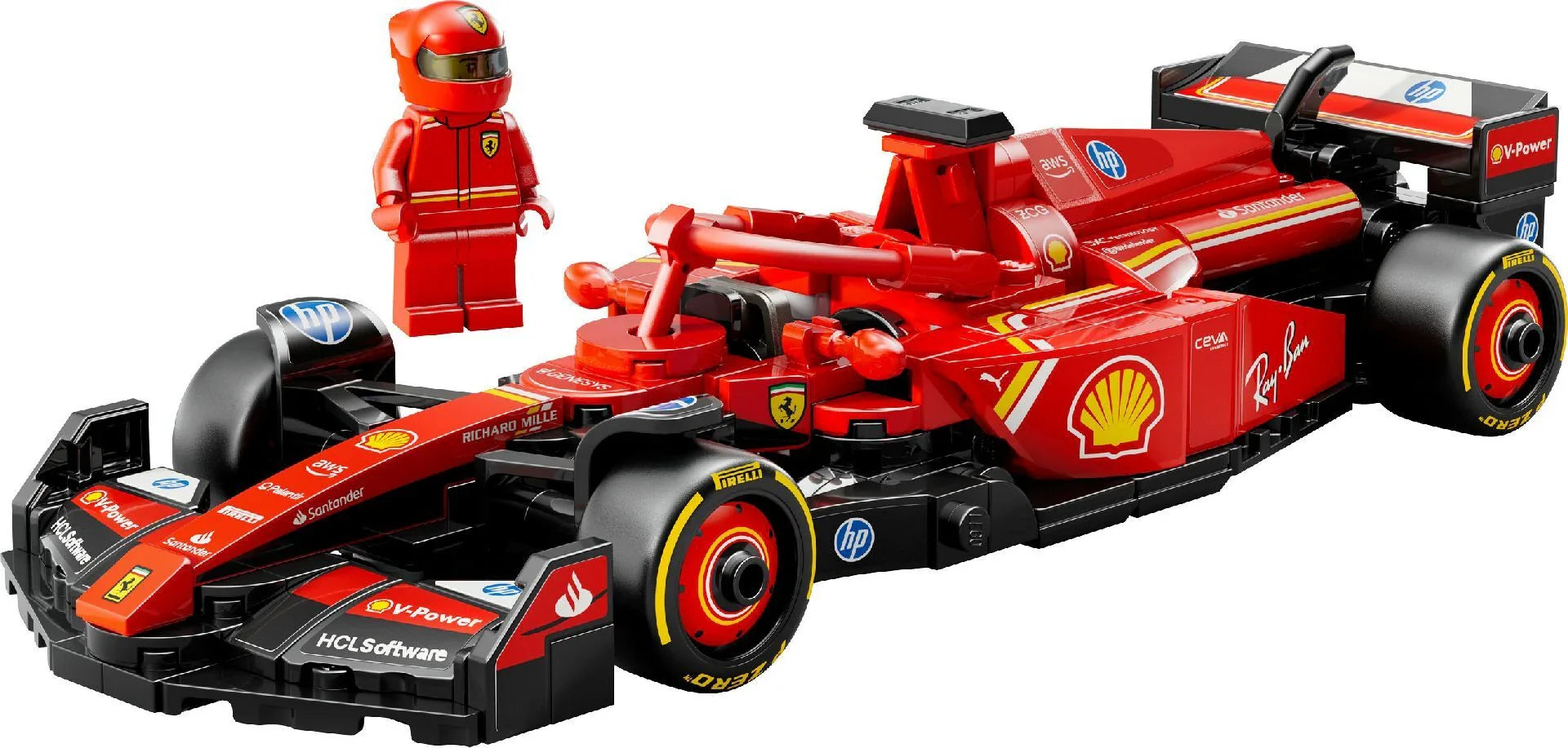 LEGO Speed Champions 77242 Ferrari SF-24 F1 Race Car - Kiddy Zone
