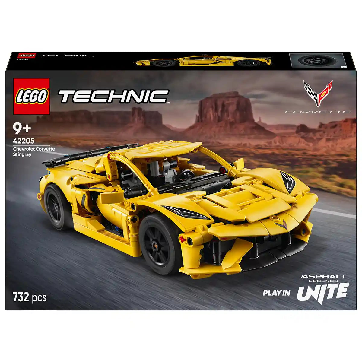 LEGO-Technic 42205 Chevrolet Corvette Stingray V29 - Kiddy Zone