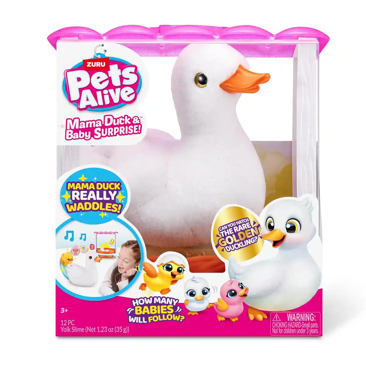 Mama Duck & Baby Surprise-S1 - Kiddy Zone